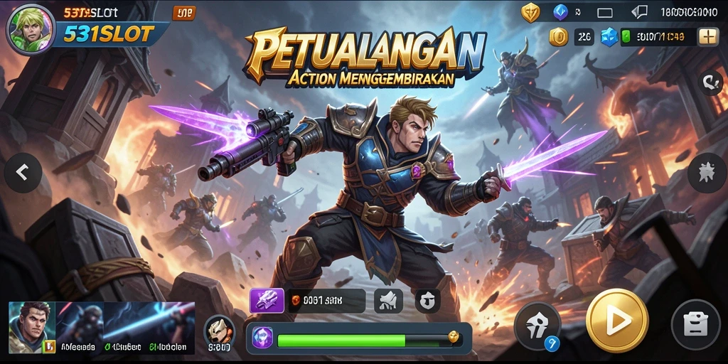 Gameplay seru dan menegangkan di 531SLOT.