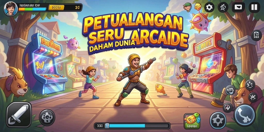 Gameplay seru dan menantang dalam C0077 dengan grafis menarik.