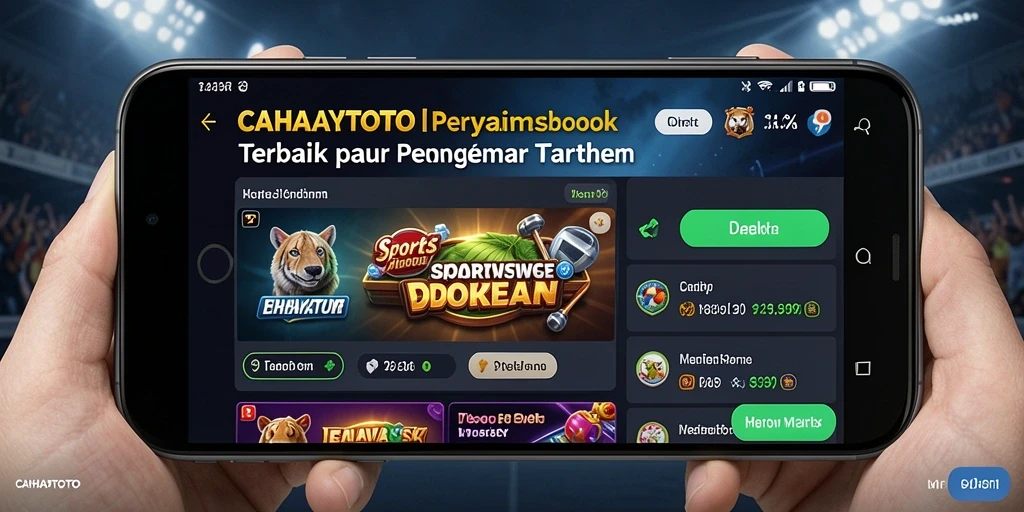 Tampilan menarik dari gameplay CAHAYATOTO dalam taruhan olahraga.