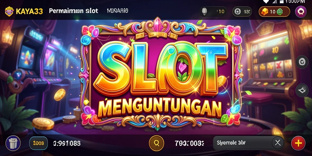 Tampilan gameplay KAYA33 dengan berbagai tema slot yang menarik.