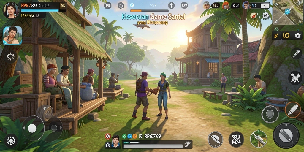Screenshot utama RP6789 menunjukkan gameplay yang seru dan interaktif.